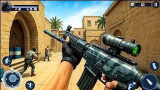 FPS Commando Secret Mission 3D - Encounter Strike Gun Game - Android GamePlay screenshot 3