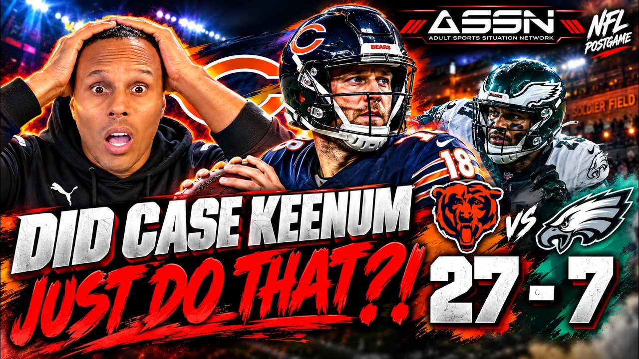 DID CASE KEENUM JUST DO THAT! Bears STUN Eagles