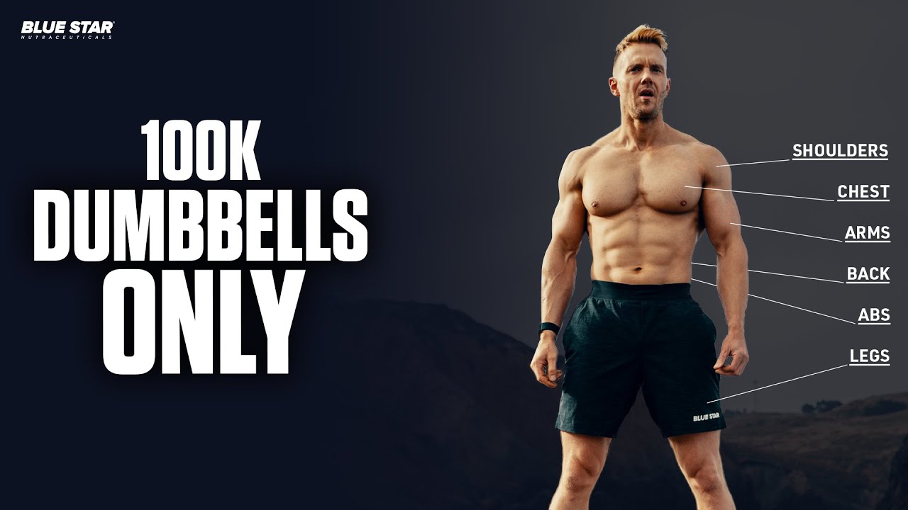 Build Muscle & Burn Fat Full Body Dumbbell Only Workout (100K ...