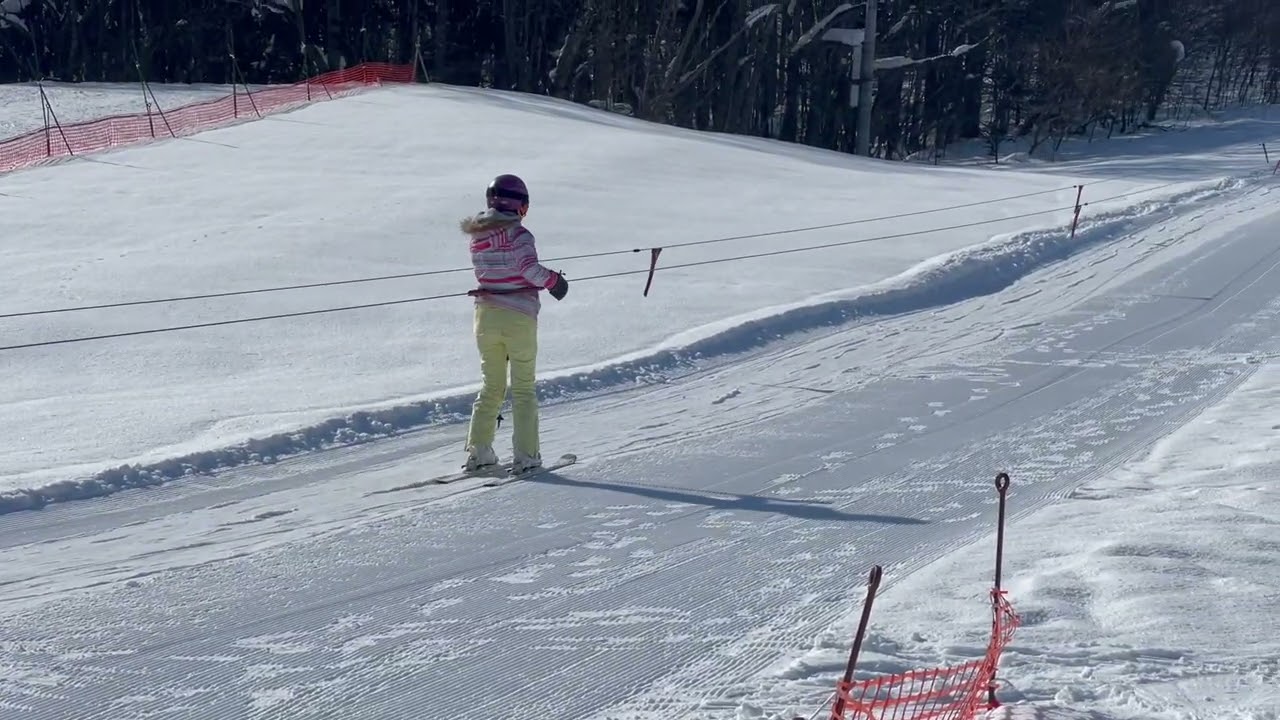 當麻山町營滑雪場Rope Lift體驗