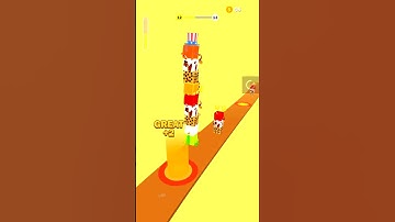Animal Tower Run 12 Levels - Best Gameplay Walkthrough Android, iOS Games #shortvideos