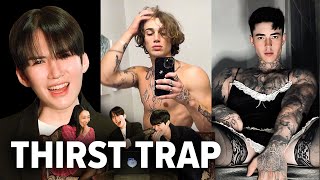 Korean boys watching THIRST TRAPS have gotten OUT OF HAND! | PEACH KOREA