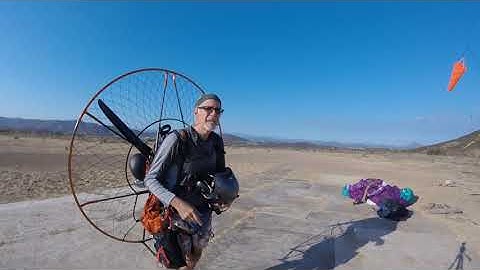 Old Guy Paramotoring-1st flight of the Fly Products Eclipse Atom 80