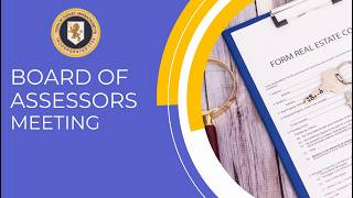 Board of Assessors 07/10/2026