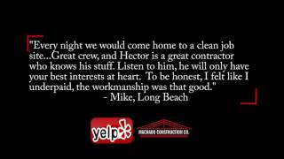 Machado Construction - Take a Tour