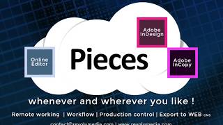 InDesign - InCopy - Pieces - remote working - InDesign CC 2019