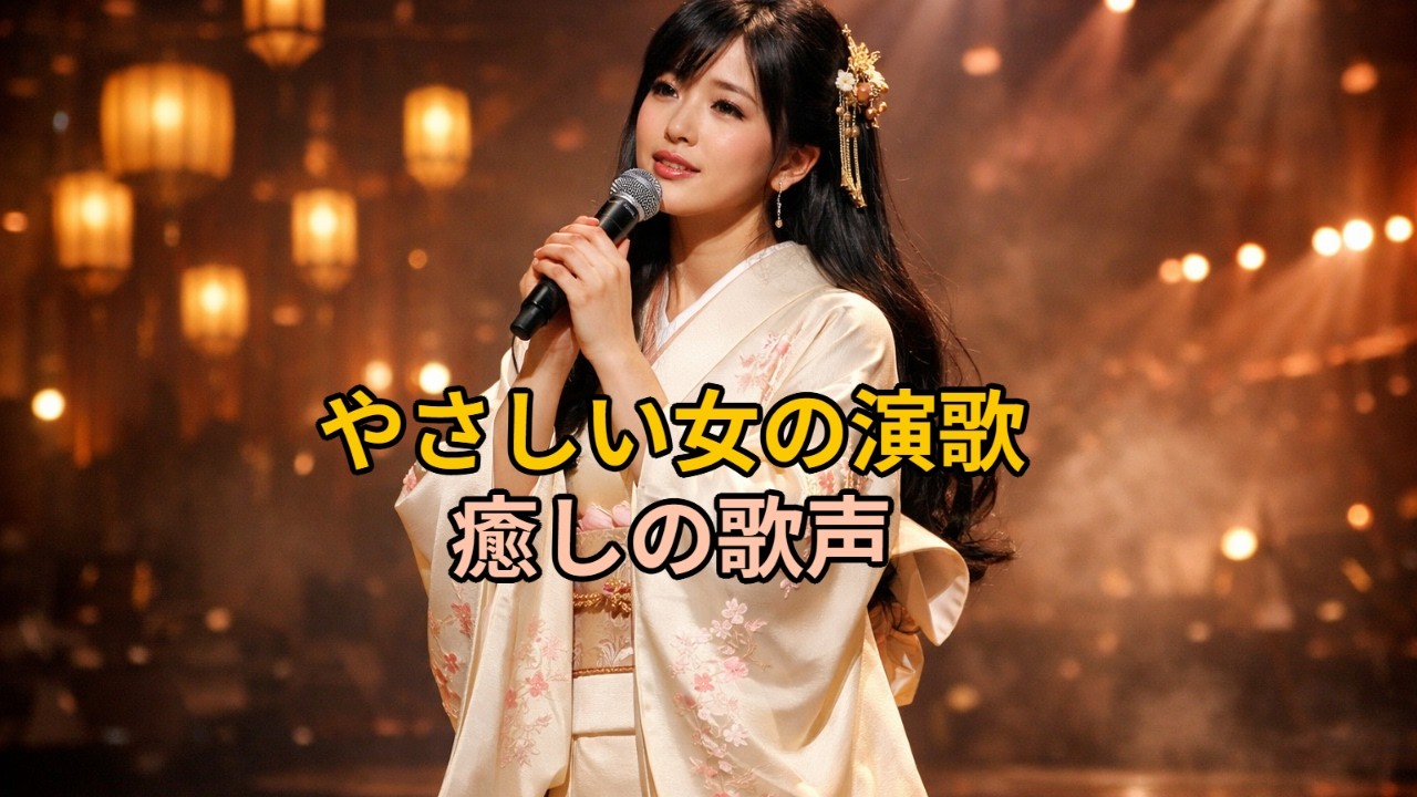 夜に流して聴ける女の演歌|癒しの歌声 - YouTube