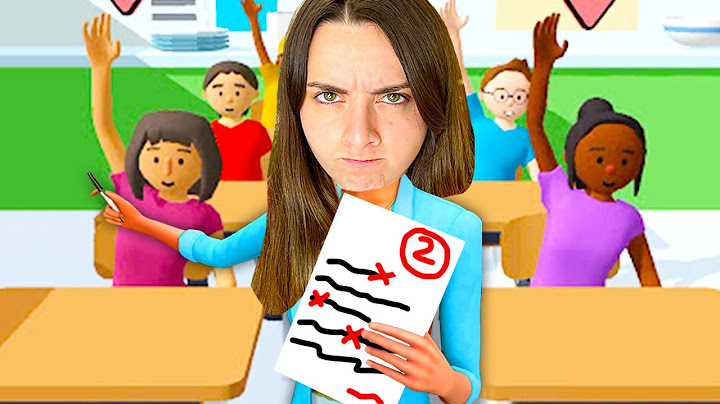 DANI DIVENTA LA MAESTRA CATTIVA E INTERROGA TUTTI su TEACHER SIMULATOR! Dani e Robbi