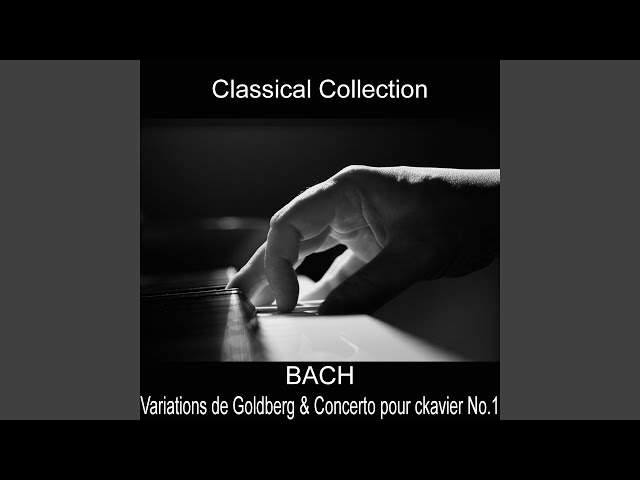 Bach - Concerto pour clavier n°1: Finale : G.Gould / Concertgebouw Amsterdam / D.Mitropoulos