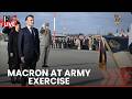 LIVE: French President Emmanuel Macron Observes ORION 26 High-Intensity Military Drill