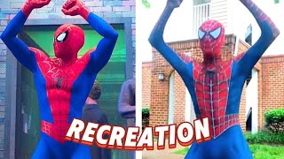 Spider-Man: into the spiderverse | LIVE ACTION recreation!