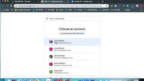 Exporting Sources from NoodleTools to GoogleDocs Works Cited Page
