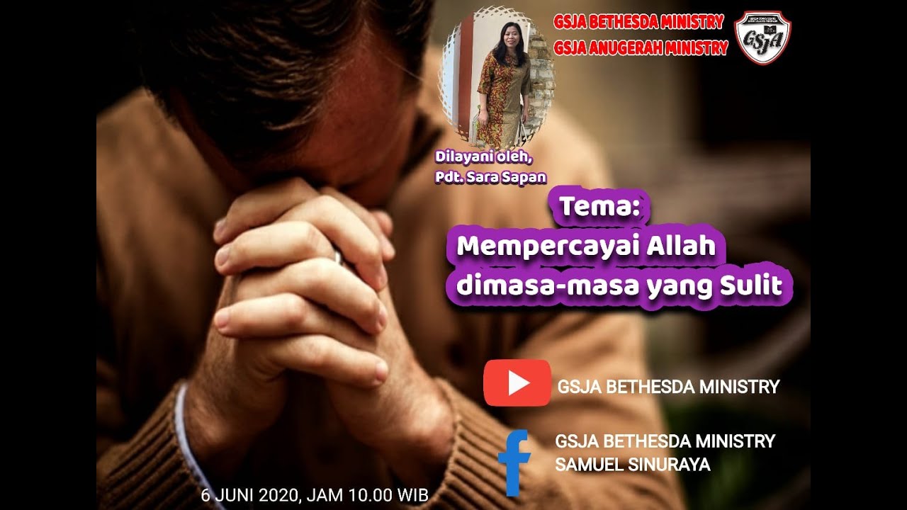 Ibadah Umum 7 Juni 2020 - YouTube