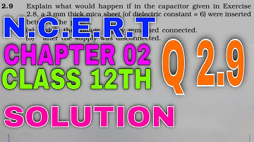 N.C.E.R.T EXERCISE CHAPTER 02 QUESTION 2.9 SOLUTION BY JABISH SIR