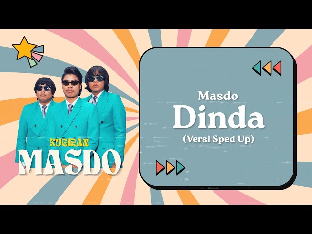 Masdo – Dinda (Versi Sped Up) [Official Lyric Video] class=