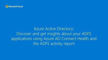Microsoft Entra ID: How to gain insights using Entra ID Connect-Health and ADFS Activity Report