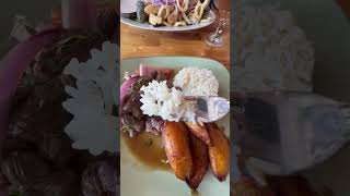 Limo Saltado - beef tenderloin with rice & sweet plantains (Inkawasi - FL) foodie peruvianfood