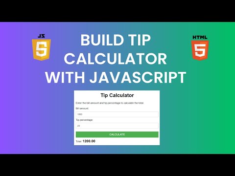 Build Tip Calculator