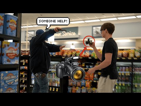 Taking Pictures of Strangers Prank