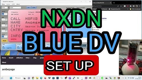 NXDN - BLUE DV, DVSTICK DONGLE