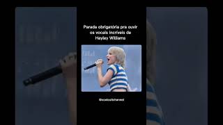 Simplesmente Hayley Williams cantando The Only Exception #hayleywilliams #paramore #livevocals