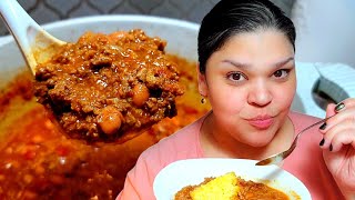 EASY chili for a weekday dinner #food
