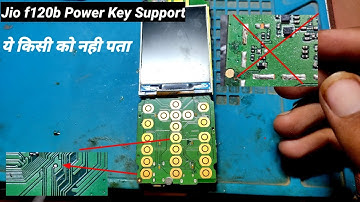 f120b Power key jumper Solution | Jio f120b Power key Supply
