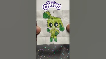 Hoppy Hopscotch ⚡ Magic Endless card smiling critters Paper Craft DIY #hoppyhopscotch #papercraft