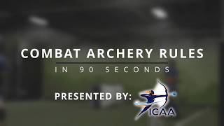 Combat Archery Rules in 90 Seconds