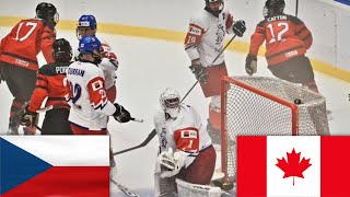 ČESKO VS KANADA FINÁLE HLINKA GRETZKY CUP 2023