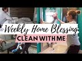 Morning Routine + Weekly Home Blessing | CLEAN WITH ME | The Secret Slob