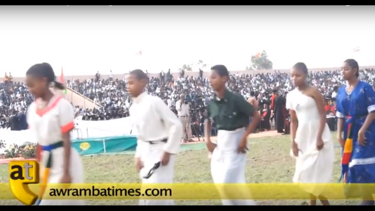 Mekelle University Welcoming Students with a ceremonial event 2016.