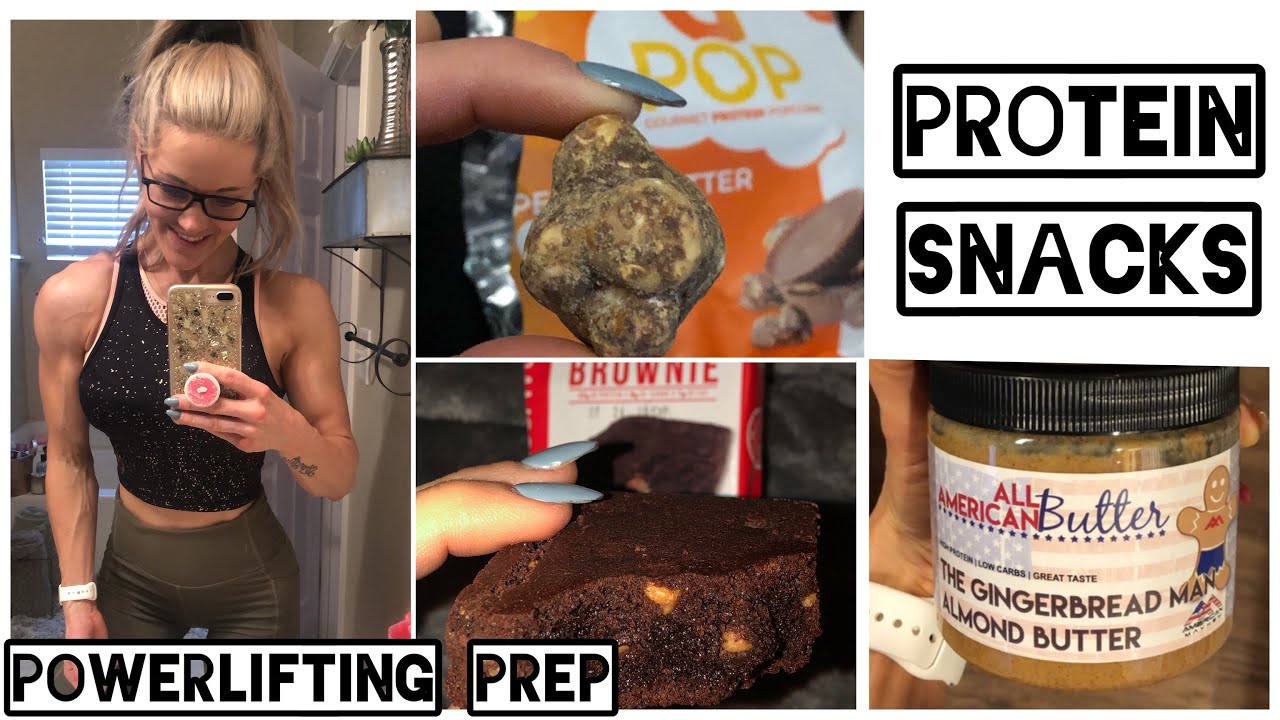 Favorite Protein Snacks Push Workout Powerlifting Prep REDCON