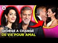 George clooney a totalement chang de vie pour amal