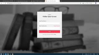 ONLINE QUIZ SYSTEM IN PHP and MySQL | Source Code & Projects screenshot 2
