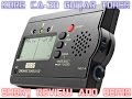 KORG CA-30 Guitar Tuner, Demo