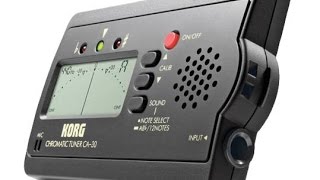 KORG CA-30 Guitar Tuner, Demo