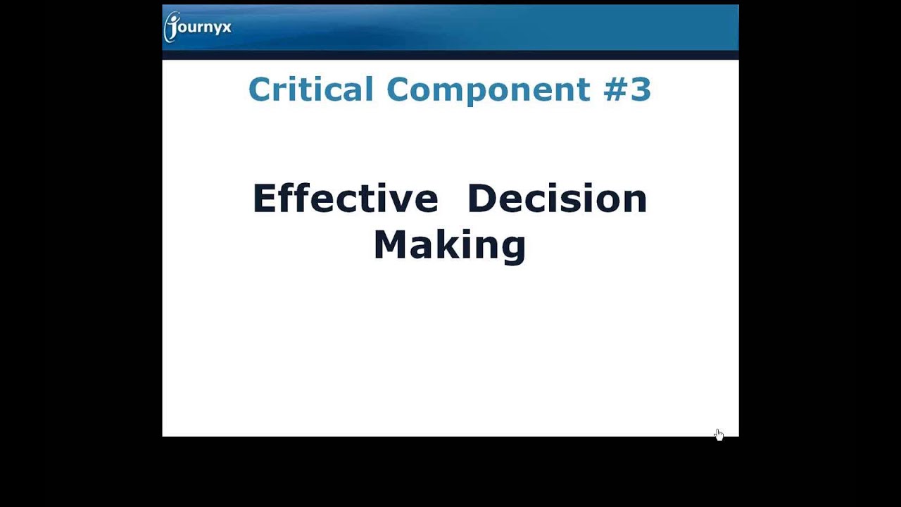 Top 3 Critical Components of Project Success