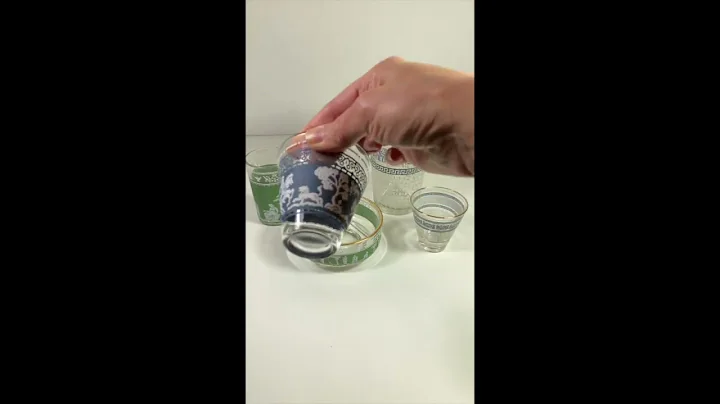 Jeannette Cameo Glassware   HD 720p