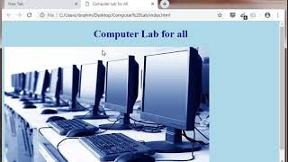 3.13 HTML - File path or Location