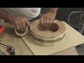 Woodturning Waves of Sapele Grain