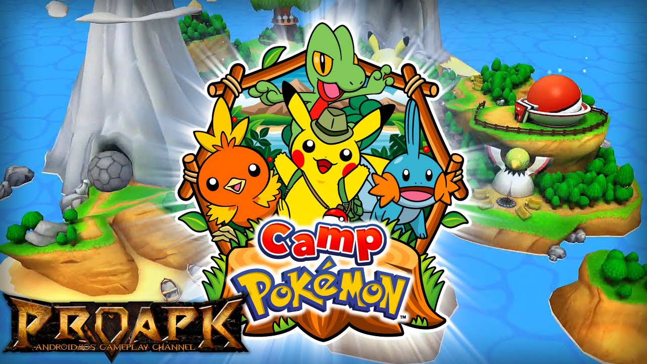 Brinque com Pokémon no seu Pokémon Camp