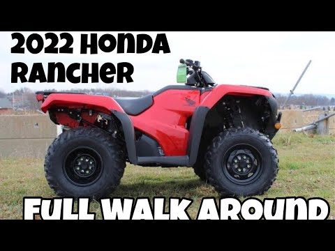 Video: Puas yog Honda Rancher 4x4?
