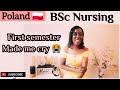 MODULES IN FIRST SEMESTER NURSING | WHAT TO EXPECT | NURSING IN POLAND | rumbierejoice | Zimbabwean