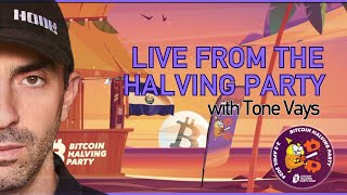 Live from #Bitcoin Halving Party 2024 - El Salvador