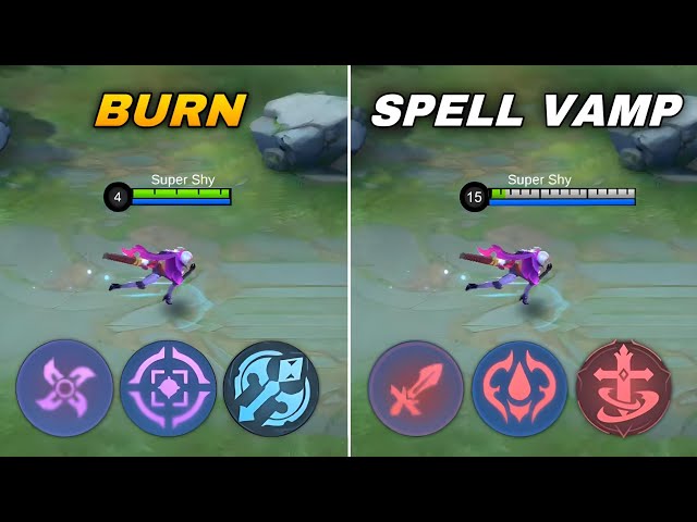 IS BENEDETTA SPELL VAMP EMBLEM BETTER THAN BURN EMBLEM? 🔥 | MOBILE LEGENDS TOP GLOBAL BEST BUILD class=