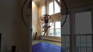 Beginner Tutorial on Aerial Hoop: Man in the Moon Variations by VanillaCrush 949 views 2 years ago 1 minute, 8 seconds