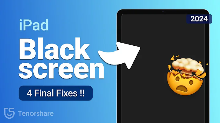 How to Fix iPad Black Screen of Death 2024 - iPad Won't turn on or Frozen | All iPad