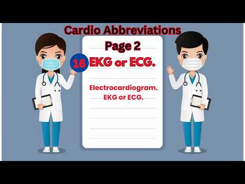 At Medical Abbreviation Cardiology