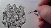 How I draw my locs and braids. - YouTube